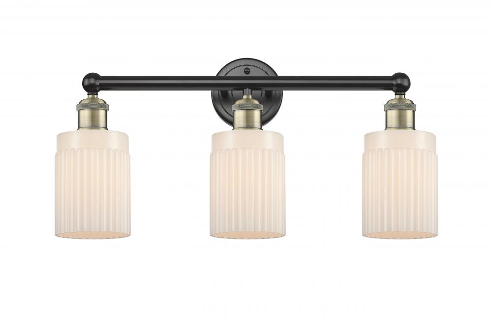 Hadley - 3 Light - 23 inch - Black Antique Brass - Bath Vanity Light