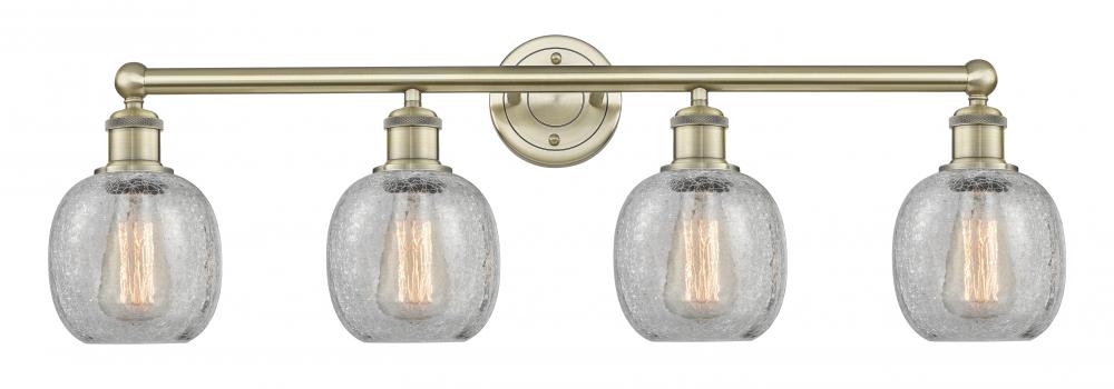 Belfast - 4 Light - 33 inch - Antique Brass - Bath Vanity Light