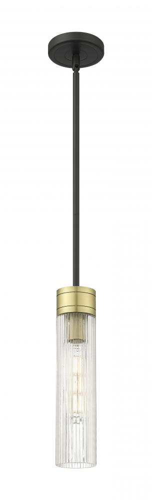 Boreas - 1 Light - 3 inch - Black Antique Brass - Stem Hung - Mini Pendant