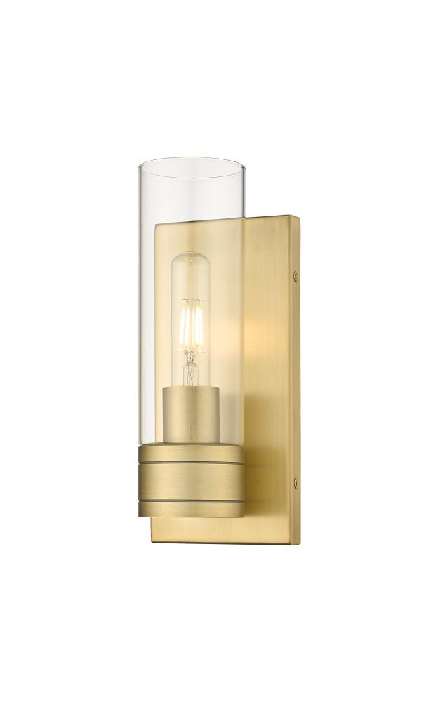 Boreas - 1 Light - 5 inch - Brushed Brass - Sconce