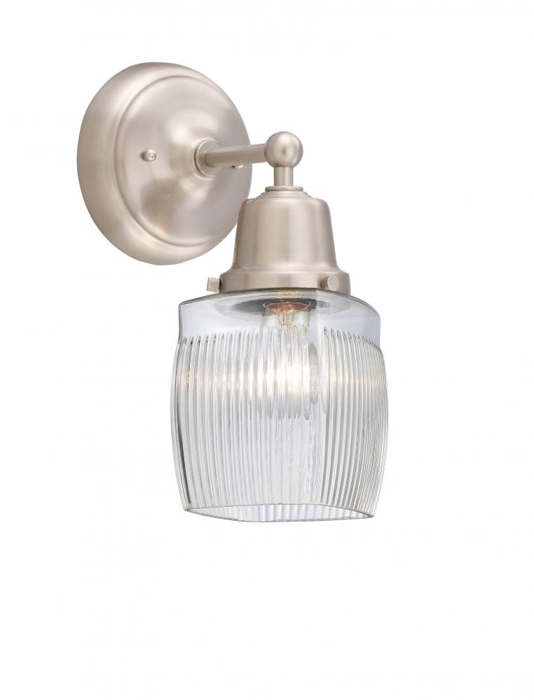 Colton - 1 Light - 6 inch - Brushed Satin Nickel - Sconce