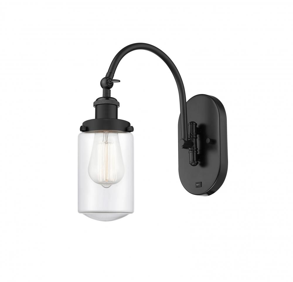 Dover - 1 Light - 5 inch - Matte Black - Sconce