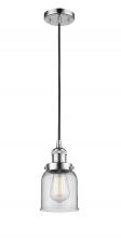 Innovations Lighting 201C-PC-G52 - Bell - 1 Light - 5 inch - Polished Chrome - Cord hung - Mini Pendant