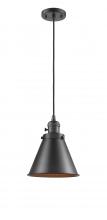 Innovations Lighting 201CSW-OB-M13-OB - Appalachian - 1 Light - 8 inch - Oil Rubbed Bronze - Cord hung - Mini Pendant