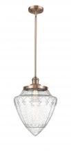 Innovations Lighting 201S-AC-G664-12 - Bullet - 1 Light - 12 inch - Antique Copper - Stem Hung - Mini Pendant