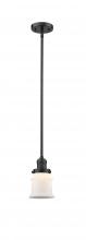 Innovations Lighting 201S-OB-G181S - Canton - 1 Light - 5 inch - Oil Rubbed Bronze - Stem Hung - Mini Pendant