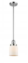 Innovations Lighting 201S-PC-G51 - Bell - 1 Light - 5 inch - Polished Chrome - Stem Hung - Mini Pendant