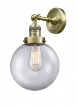 Innovations Lighting 203-AB-G202-8 - Beacon - 1 Light - 8 inch - Antique Brass - Sconce