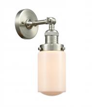 Innovations Lighting 203-SN-G311 - Dover - 1 Light - 5 inch - Brushed Satin Nickel - Sconce