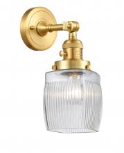 Innovations Lighting 203SW-SG-G302 - Colton - 1 Light - 6 inch - Satin Gold - Sconce