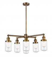 Innovations Lighting 207-6CR-BB-G312 - Dover 6 Light Chandelier