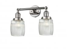 Innovations Lighting 208-PN-G302 - Colton - 2 Light - 16 inch - Polished Nickel - Bath Vanity Light