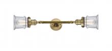 Innovations Lighting 208L-BB-G182S - Canton - 2 Light - 6 inch - Brushed Brass - Bath Vanity Light