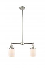 Innovations Lighting 209-PN-G51 - Bell - 2 Light - 21 inch - Polished Nickel - Stem Hung - Island Light