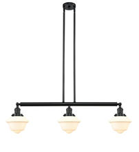 Innovations Lighting 213-BK-G531 - Oxford - 3 Light - 40 inch - Matte Black - Stem Hung - Island Light