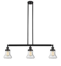 Innovations Lighting 213-OB-G194-LED - Bellmont - 3 Light - 39 inch - Oil Rubbed Bronze - Stem Hung - Island Light