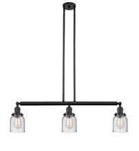 Innovations Lighting 213-OB-G54 - Bell - 3 Light - 38 inch - Oil Rubbed Bronze - Stem Hung - Island Light