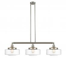 Innovations Lighting 213-SN-G692-12 - Bridgeton - 3 Light - 44 inch - Brushed Satin Nickel - Stem Hung - Island Light