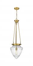 Innovations Lighting 221-1P-SG-G664-12 - Beacon - 1 Light - 14 inch - Satin Gold - Chain Hung - Pendant