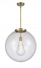 Innovations Lighting 221-1S-AB-G202-18 - Beacon - 1 Light - 18 inch - Antique Brass - Stem Hung - Pendant