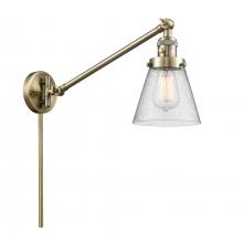 Innovations Lighting 237-AB-G64 - Cone - 1 Light - 8 inch - Antique Brass - Swing Arm