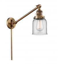 Innovations Lighting 237-BB-G52 - Bell - 1 Light - 8 inch - Brushed Brass - Swing Arm