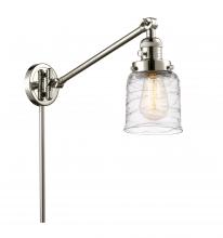 Innovations Lighting 237-PN-G513 - Bell - 1 Light - 8 inch - Polished Nickel - Swing Arm