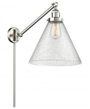 Innovations Lighting 237-SN-G44-L - Cone - 1 Light - 12 inch - Brushed Satin Nickel - Swing Arm