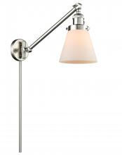 Innovations Lighting 237-SN-G61 - Cone - 1 Light - 8 inch - Brushed Satin Nickel - Swing Arm