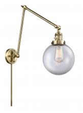 Innovations Lighting 238-AB-G202-8 - Beacon - 1 Light - 8 inch - Antique Brass - Swing Arm