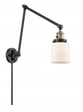 Innovations Lighting 238-BAB-G51 - Bell - 1 Light - 8 inch - Black Antique Brass - Swing Arm