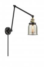 Innovations Lighting 238-BAB-G58 - Bell - 1 Light - 8 inch - Black Antique Brass - Swing Arm