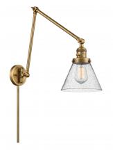 Innovations Lighting 238-BB-G44 - Cone - 1 Light - 8 inch - Brushed Brass - Swing Arm