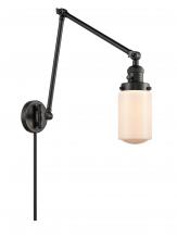 Innovations Lighting 238-BK-G311 - Dover - 1 Light - 5 inch - Matte Black - Swing Arm