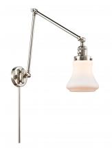 Innovations Lighting 238-PN-G191 - Bellmont - 1 Light - 8 inch - Polished Nickel - Swing Arm