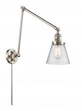 Innovations Lighting 238-PN-G64 - Cone - 1 Light - 8 inch - Polished Nickel - Swing Arm