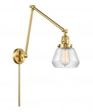 Innovations Lighting 238-SG-G172 - Fulton - 1 Light - 8 inch - Satin Gold - Swing Arm