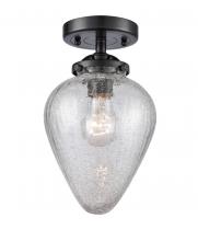 Innovations Lighting 284-1C-OB-G165 - Geneseo - 1 Light - 7 inch - Oil Rubbed Bronze - Semi-Flush Mount