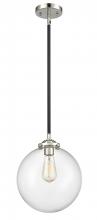 Innovations Lighting 284-1S-BPN-G202-10 - Beacon - 1 Light - 10 inch - Black Polished Nickel - Cord hung - Mini Pendant