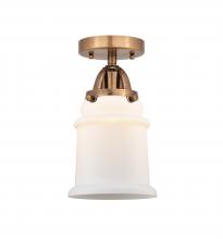 Innovations Lighting 288-1C-AC-G181 - Canton - 1 Light - 6 inch - Antique Copper - Semi-Flush Mount