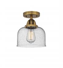 Innovations Lighting 288-1C-BB-G74-LED - Bell - 1 Light - 8 inch - Brushed Brass - Semi-Flush Mount