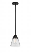 Innovations Lighting 288-1S-BK-G64 - Cone - 1 Light - 6 inch - Matte Black - Cord hung - Mini Pendant