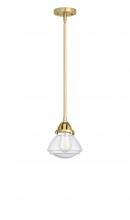 Innovations Lighting 288-1S-SG-G324 - Olean - 1 Light - 7 inch - Satin Gold - Cord hung - Mini Pendant