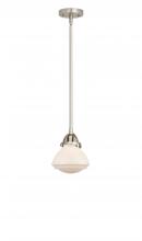 Innovations Lighting 288-1S-SN-G321 - Olean - 1 Light - 7 inch - Brushed Satin Nickel - Cord hung - Mini Pendant