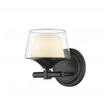 Innovations Lighting 311-1W-BK-CLW - Laguna - 1 Light - 6 inch - Black - Bath Vanity Light