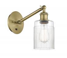 Innovations Lighting 317-1W-AB-G342 - Hadley - 1 Light - 5 inch - Antique Brass - Sconce