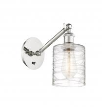 Innovations Lighting 317-1W-PN-G1113 - Cobbleskill - 1 Light - 5 inch - Polished Nickel - Sconce