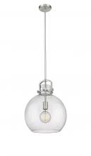 Innovations Lighting 410-1SL-SN-G410-14SDY - Newton Sphere - 1 Light - 14 inch - Satin Nickel - Pendant