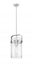 Innovations Lighting 413-1SM-SN-G413-1S-8SDY - Pilaster - 1 Light - 8 inch Glass - Satin Nickel - Pendant