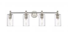 Innovations Lighting 434-4W-SN-G434-7SDY - Crown Point - 4 Light - 34 inch - Satin Nickel - Bath Vanity Light